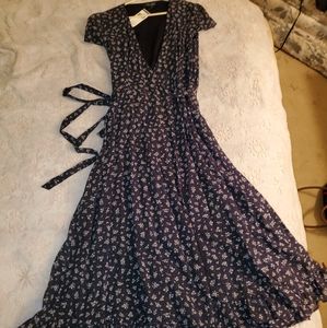 Ralph Lauren midi wrap dress